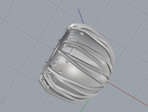 Drum Pendant N012962 3D print model_5