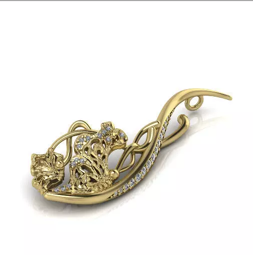 Pendant N012953 3D print model_0