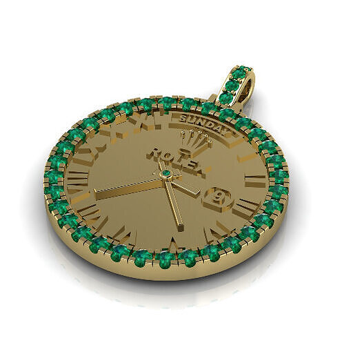 Pendant watch N012950 3D print model