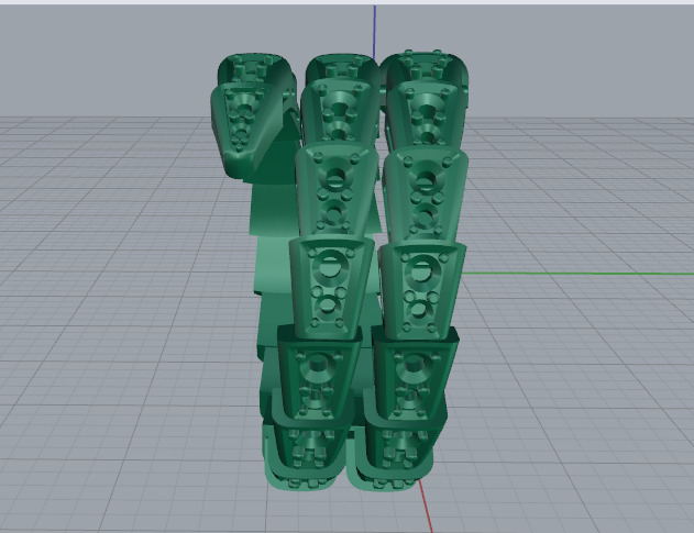 Snake ring N012947 3D print model_3