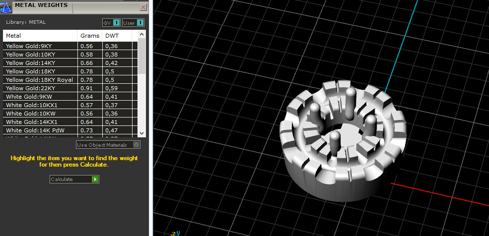 Earrings puset N012946 3D print model_7