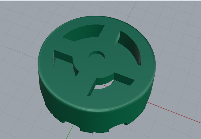 Earrings puset N012946 3D print model_4