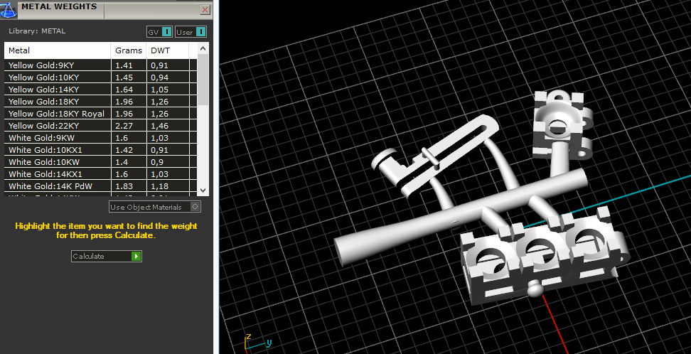 Tennis bracelet N012945 3D print model_9