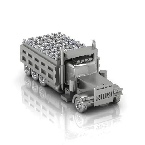 Truck N013044 3D print model