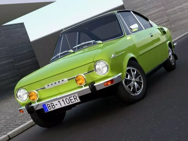 Skoda 110R 1971 3D model_0