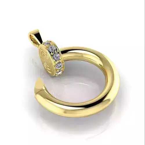 Pendant nail N013031