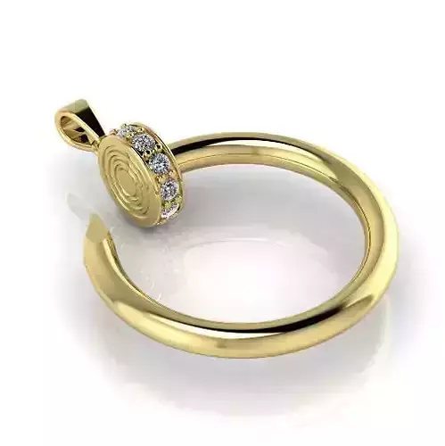 Pendant nail N013021