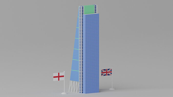 Leadenhall Building London UK 3D model 7