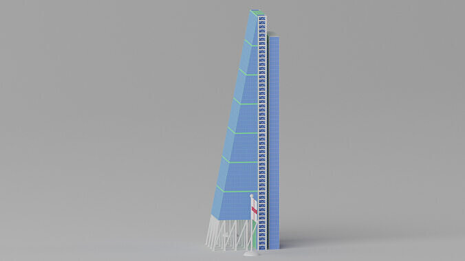 Leadenhall Building London UK 3D model 5