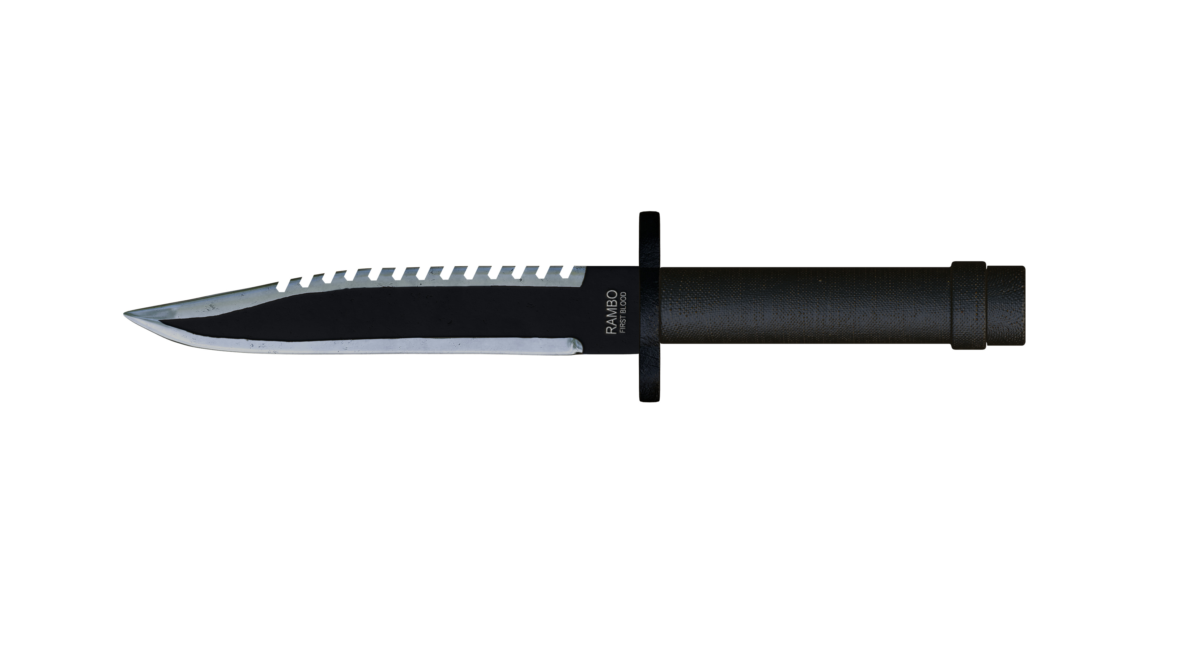 Rambo First Blood Dagger 3D model_1