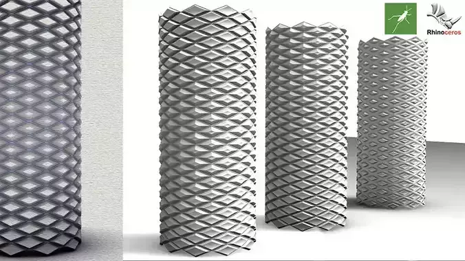 Parametric Facade Design Grasshopper Rhino Files