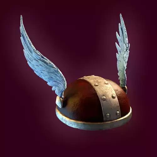 helmet with wings