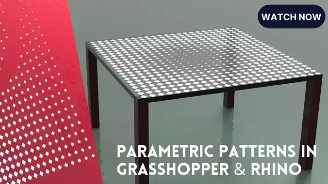 Parametric Table Design Grasshopper Rhino Files Download