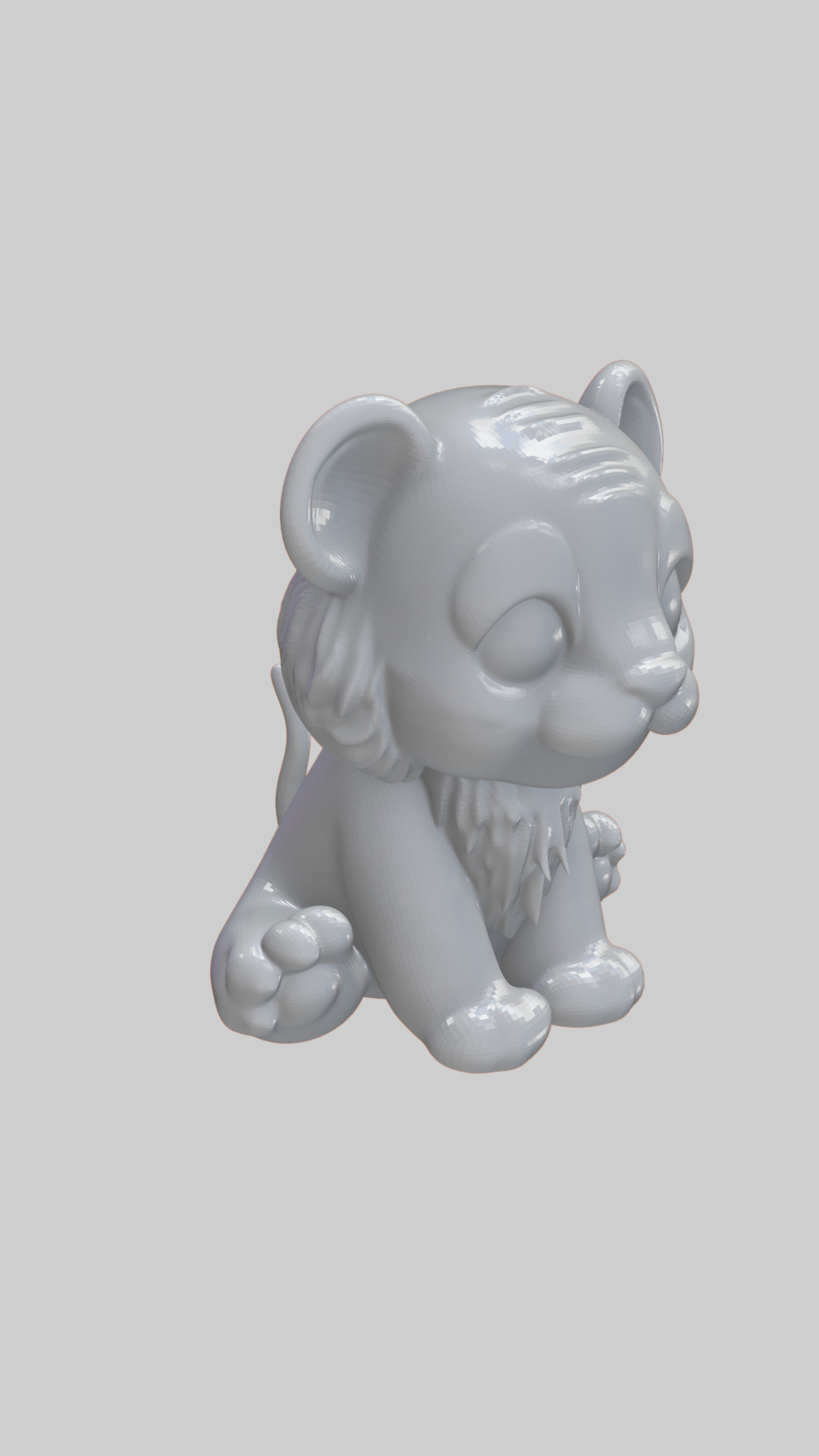 Tiger 3D Free Free 3D print model_1