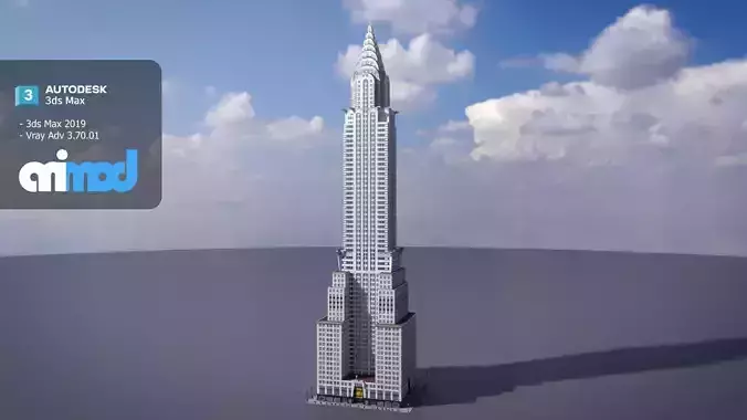 Chrysler Building 3D model