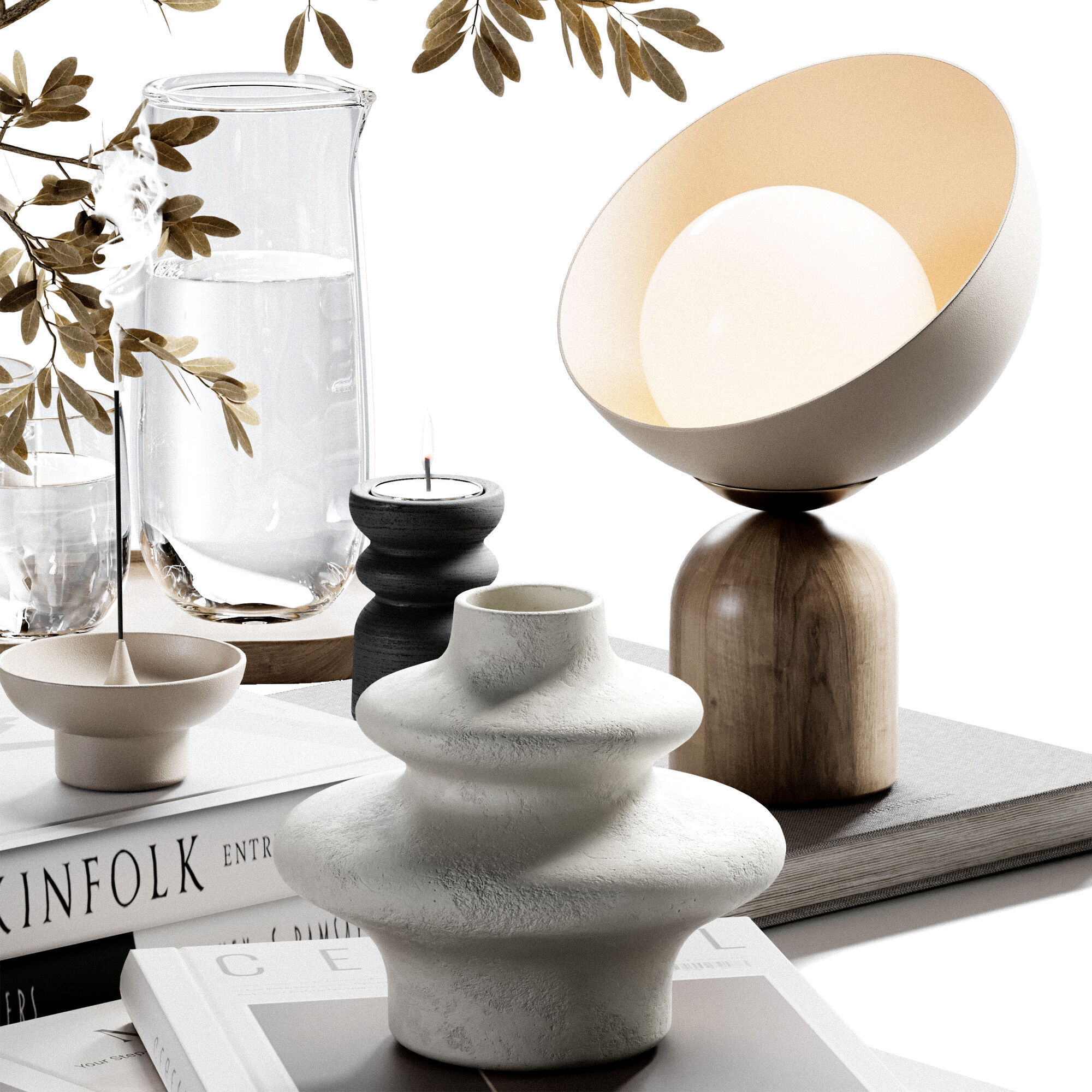 Decorative Set 24 3D model_3