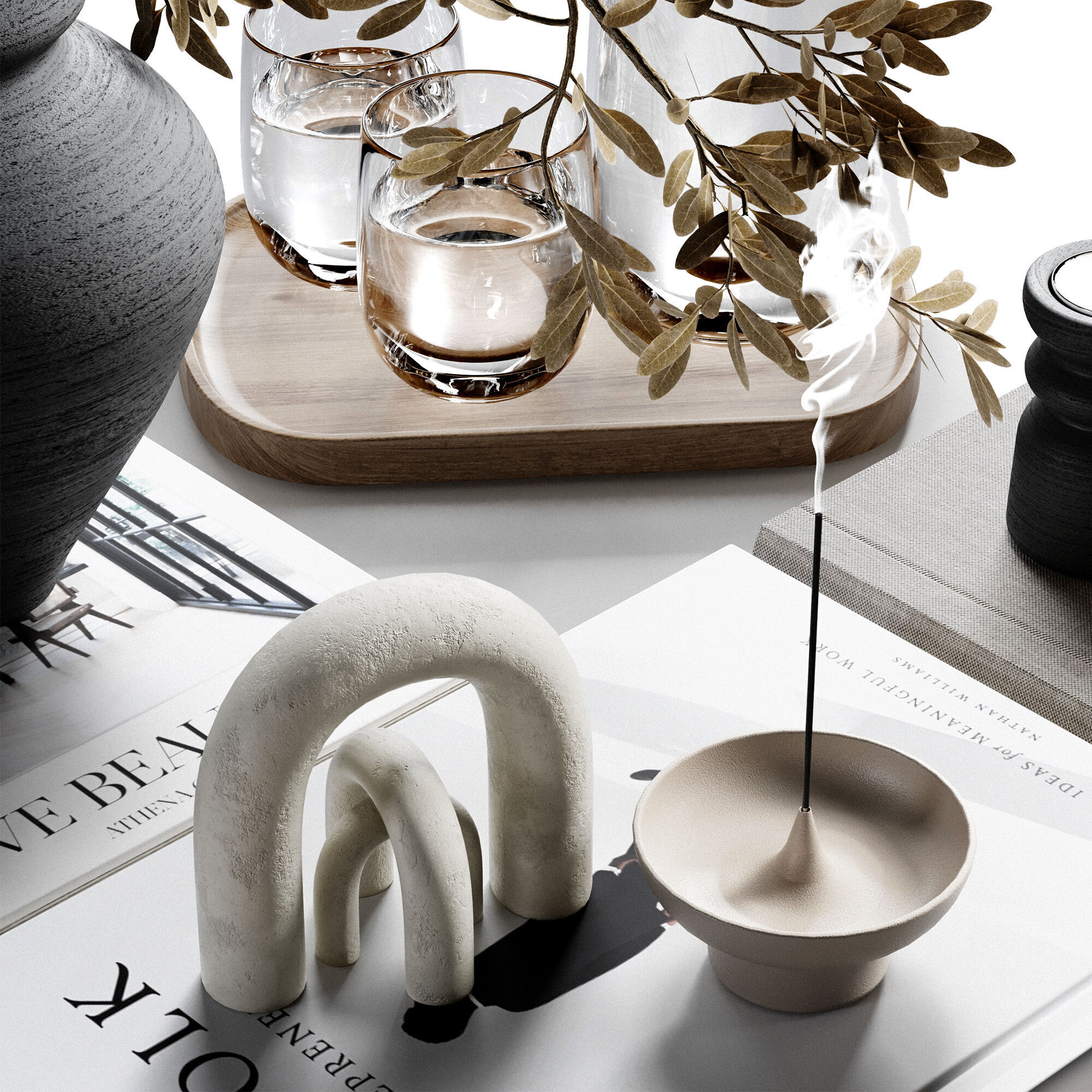 Decorative Set 24 3D model_4