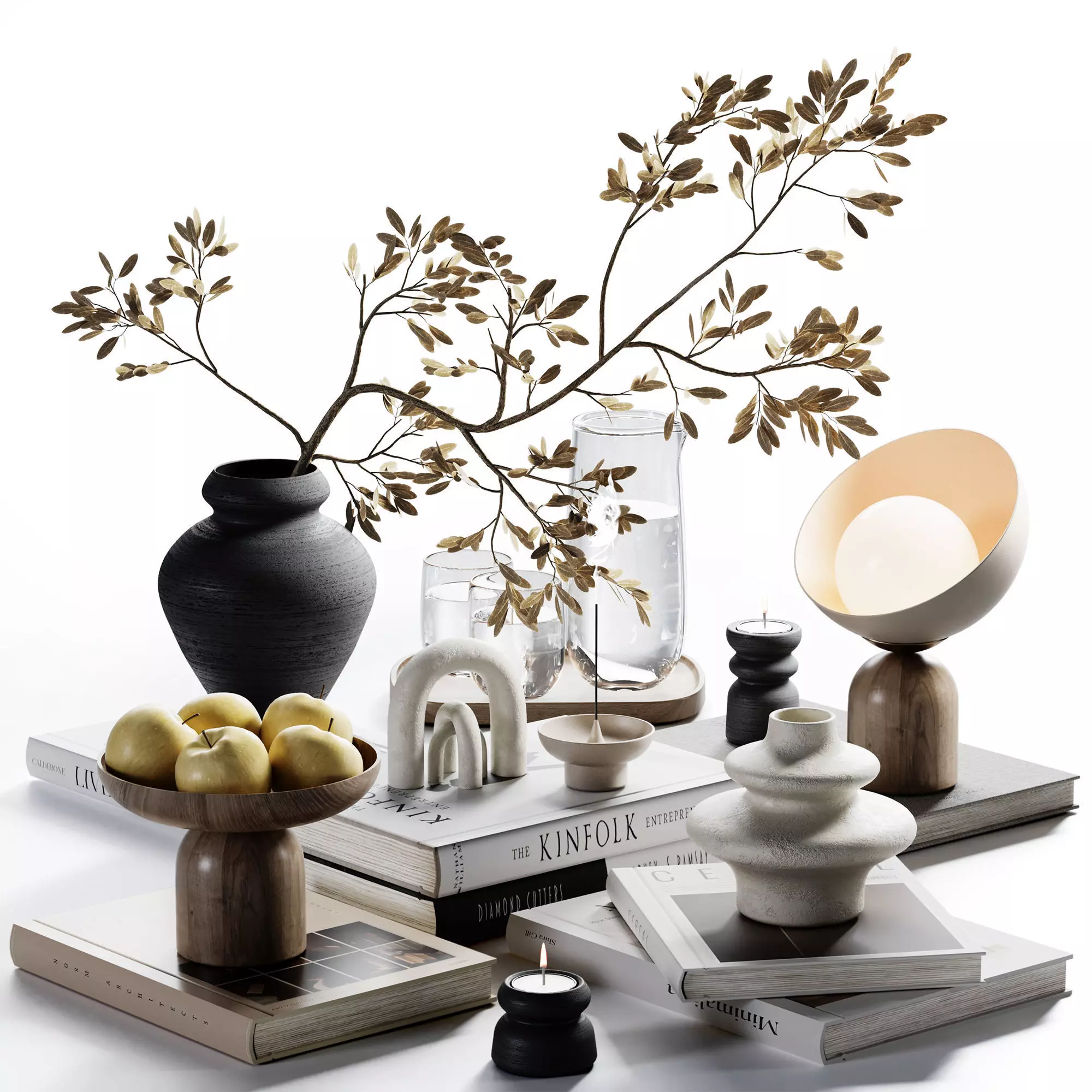 Decorative Set 24 3D model_0