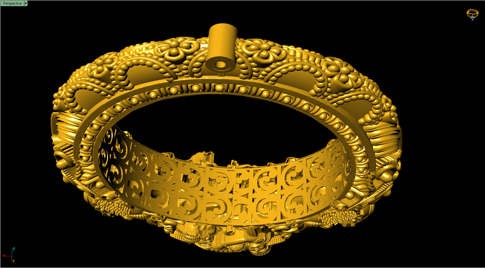 Murti Bangle 3D-print file-3 3D print model_11