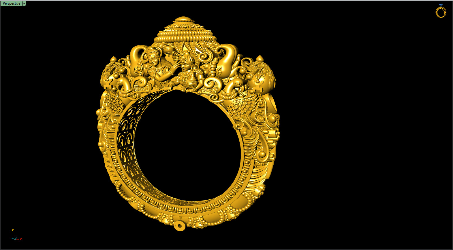 Murti Bangle 3D-print file-3 3D print model_5