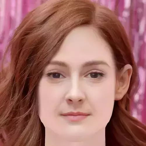 Ana Polvorosa Head - No Hair - Low poly head for game