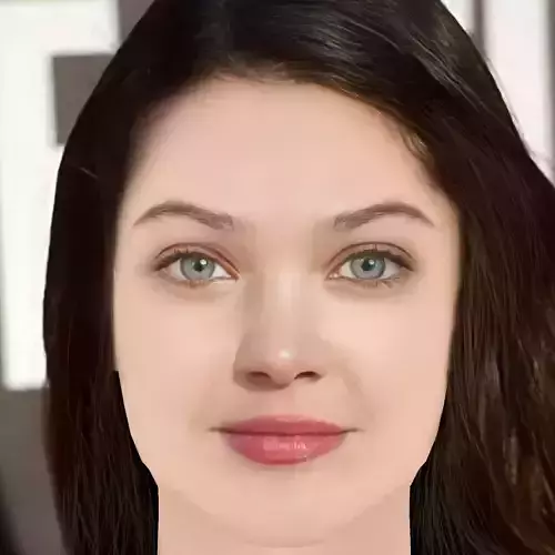 Ana Rujas Head - No Hair - Low poly head for game