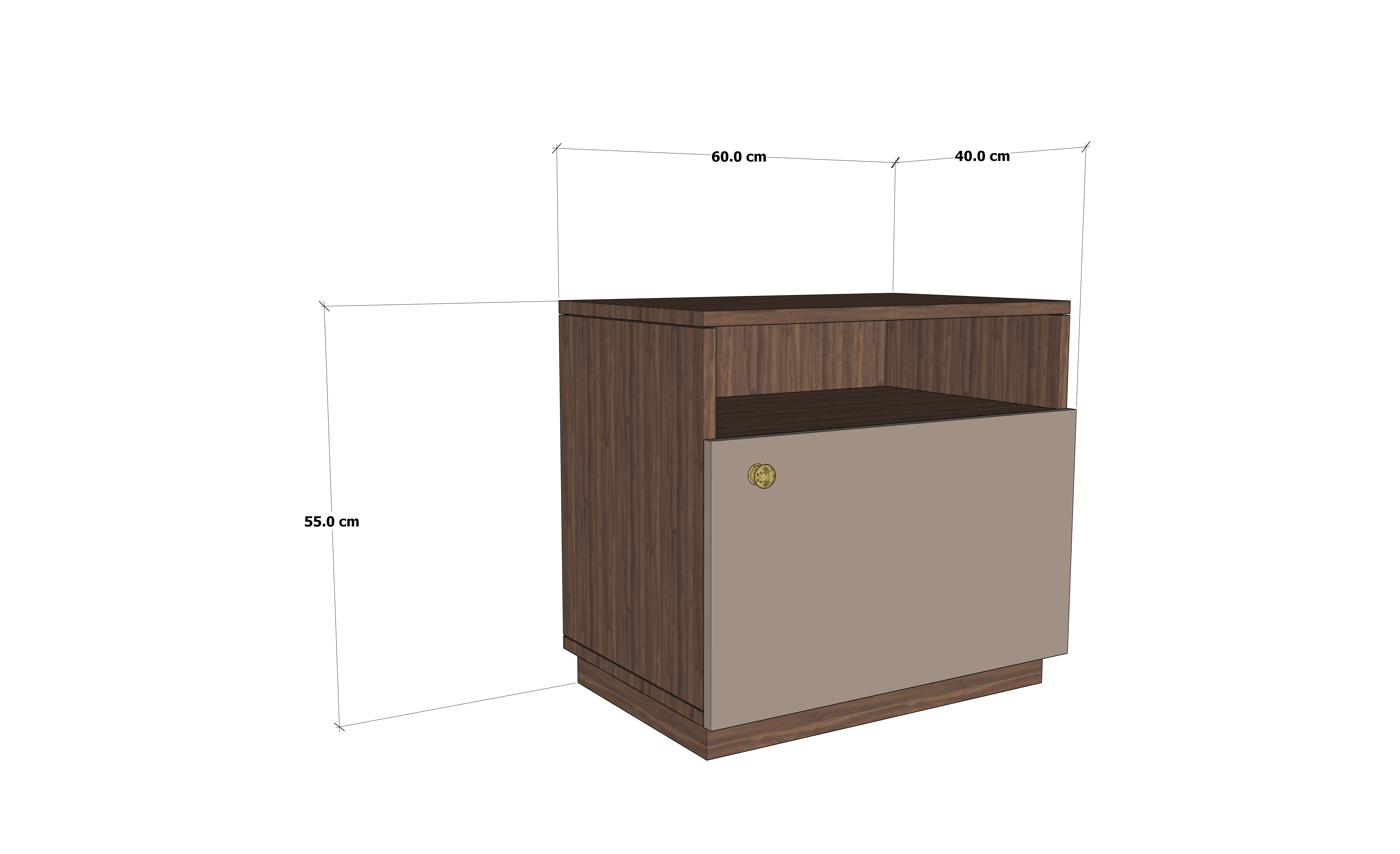 Serena Line Elegance island- cube model Low-poly 3D model_3