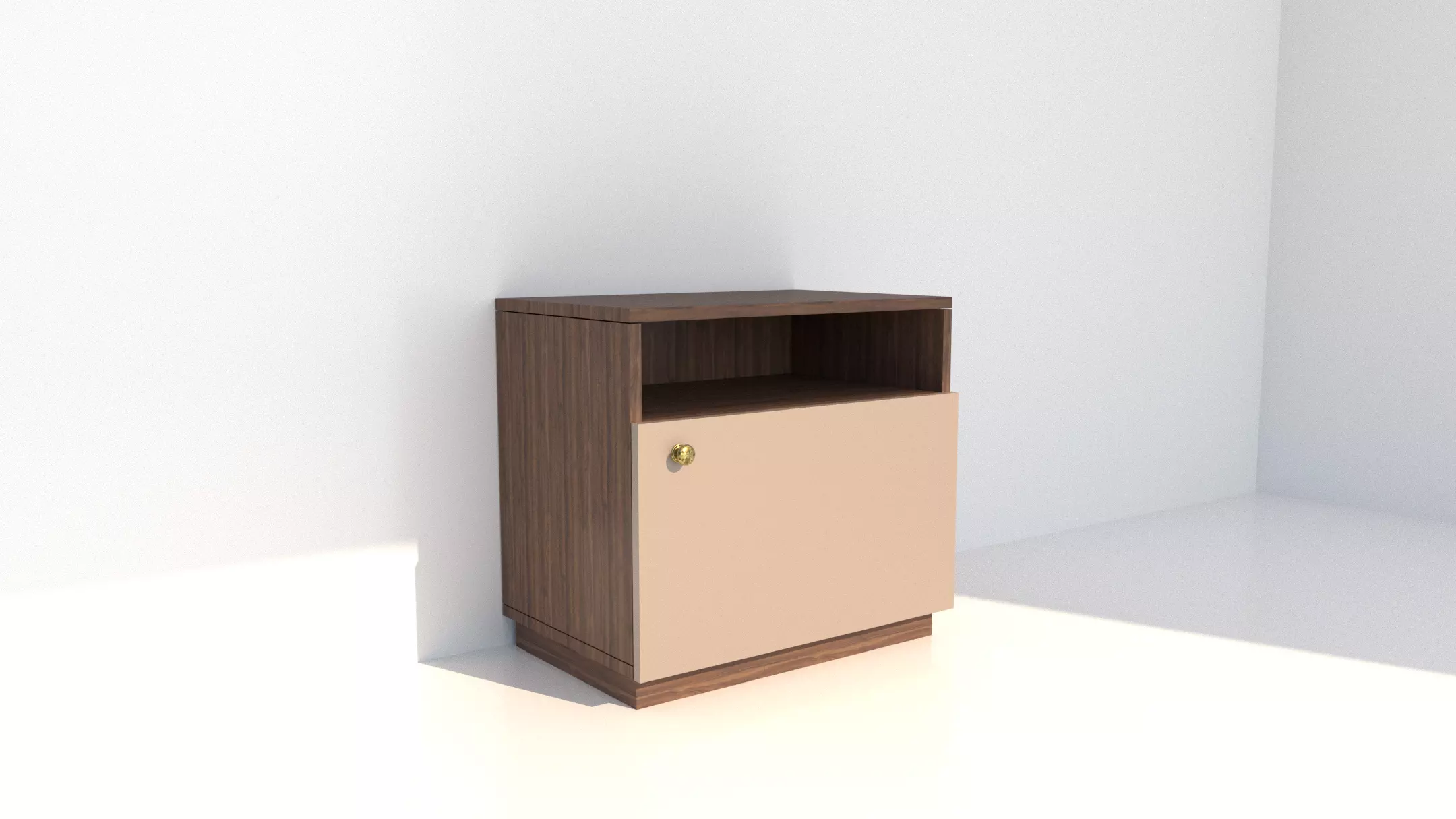 Serena Line Elegance island- cube model Low-poly 3D model_0