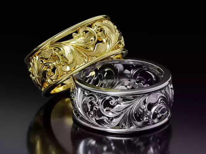 Arabesque Grace Ring