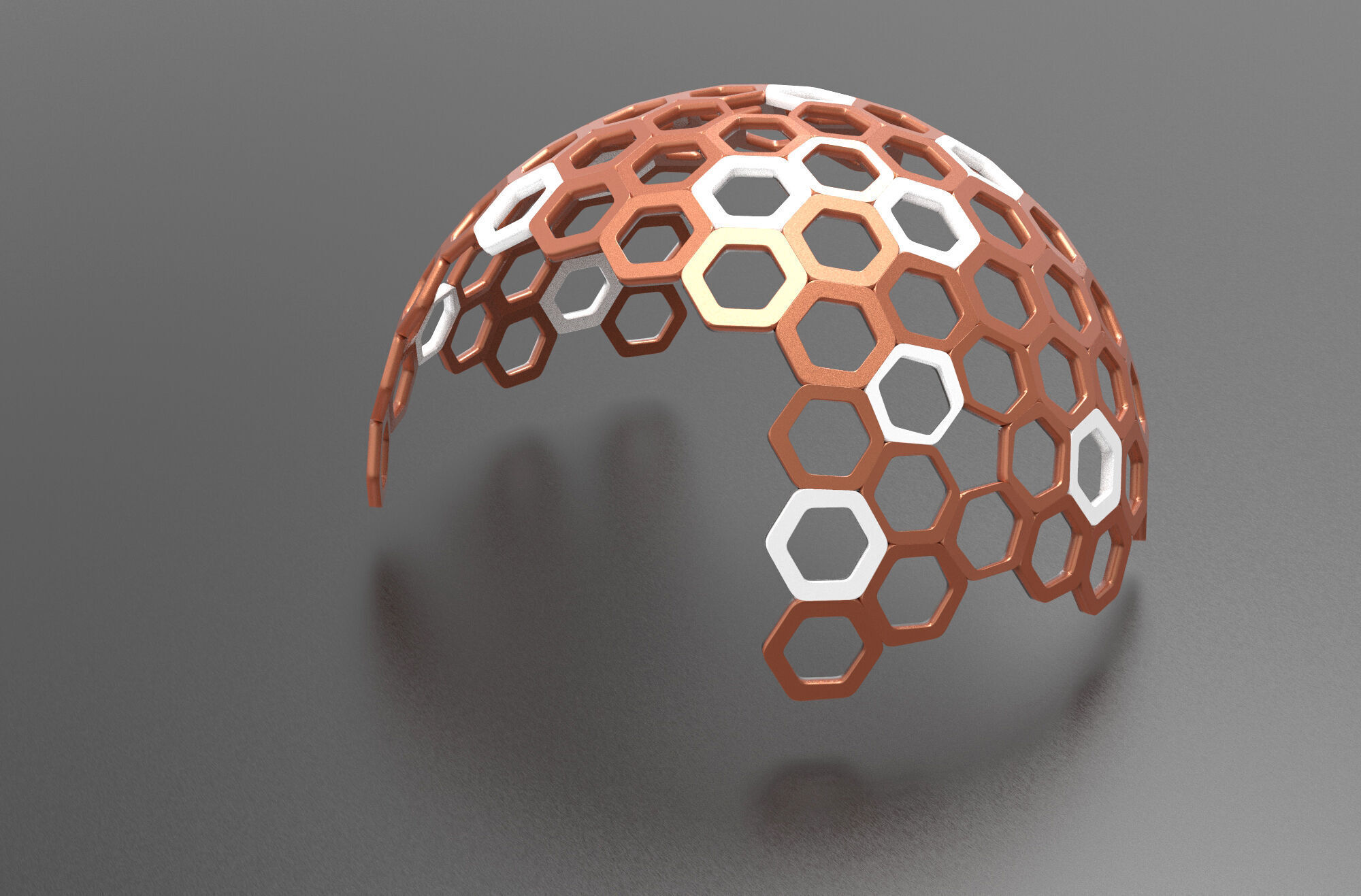 Parametric Facade over Surface Design Grasshopper Rhino Files 3D model_2