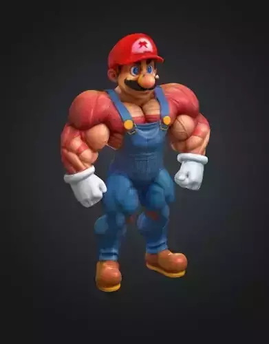 Super Mario Urban Style 3D model