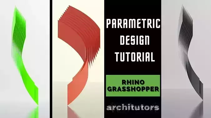 Parametric Architectural Facade Design Grasshopper Rhino Files