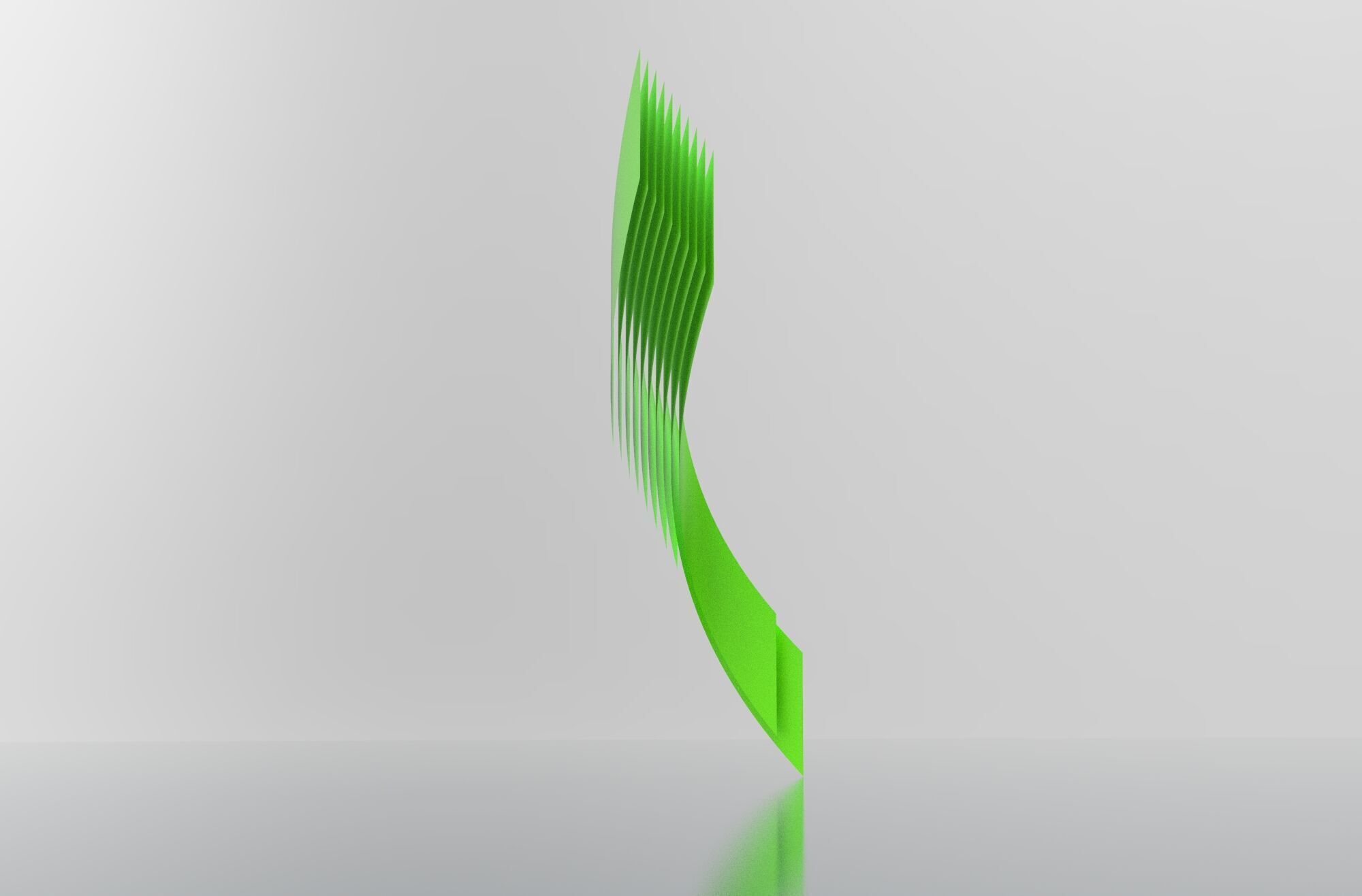 Parametric Architectural Facade Design Grasshopper Rhino Files 3D model_4