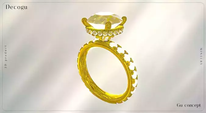 Majesty of the Sun Halo Ring