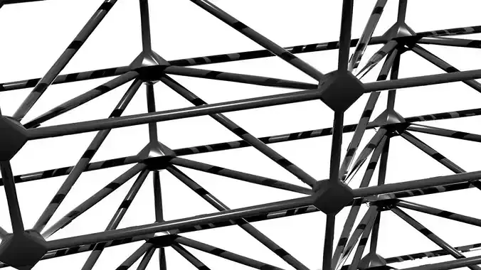 Space Frame Truss Parametric Design Grasshopper Rhino Files