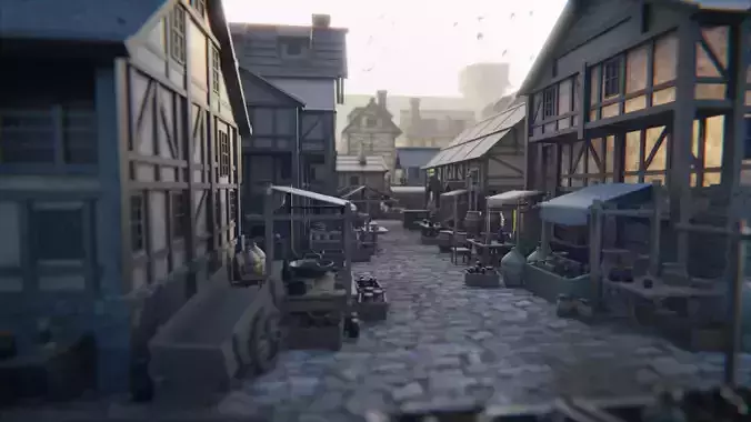 Simple Medieval House Pack