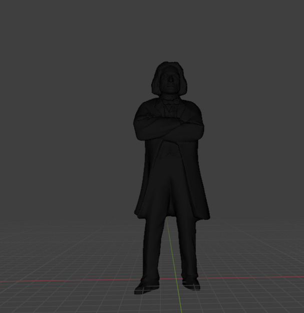 Franz Liszt 3D print model_18