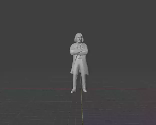Franz Liszt 3D print model