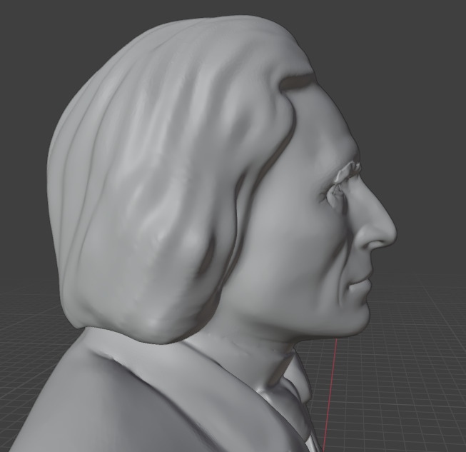 Franz Liszt 3D print model_26
