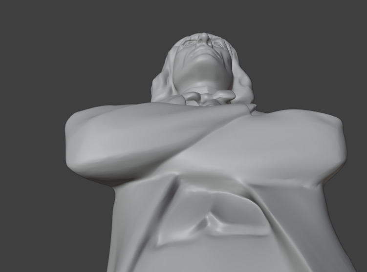 Franz Liszt 3D print model_14