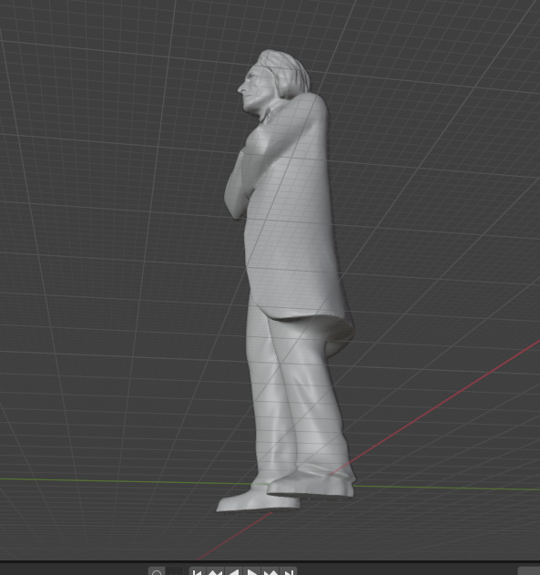 Franz Liszt 3D print model_19
