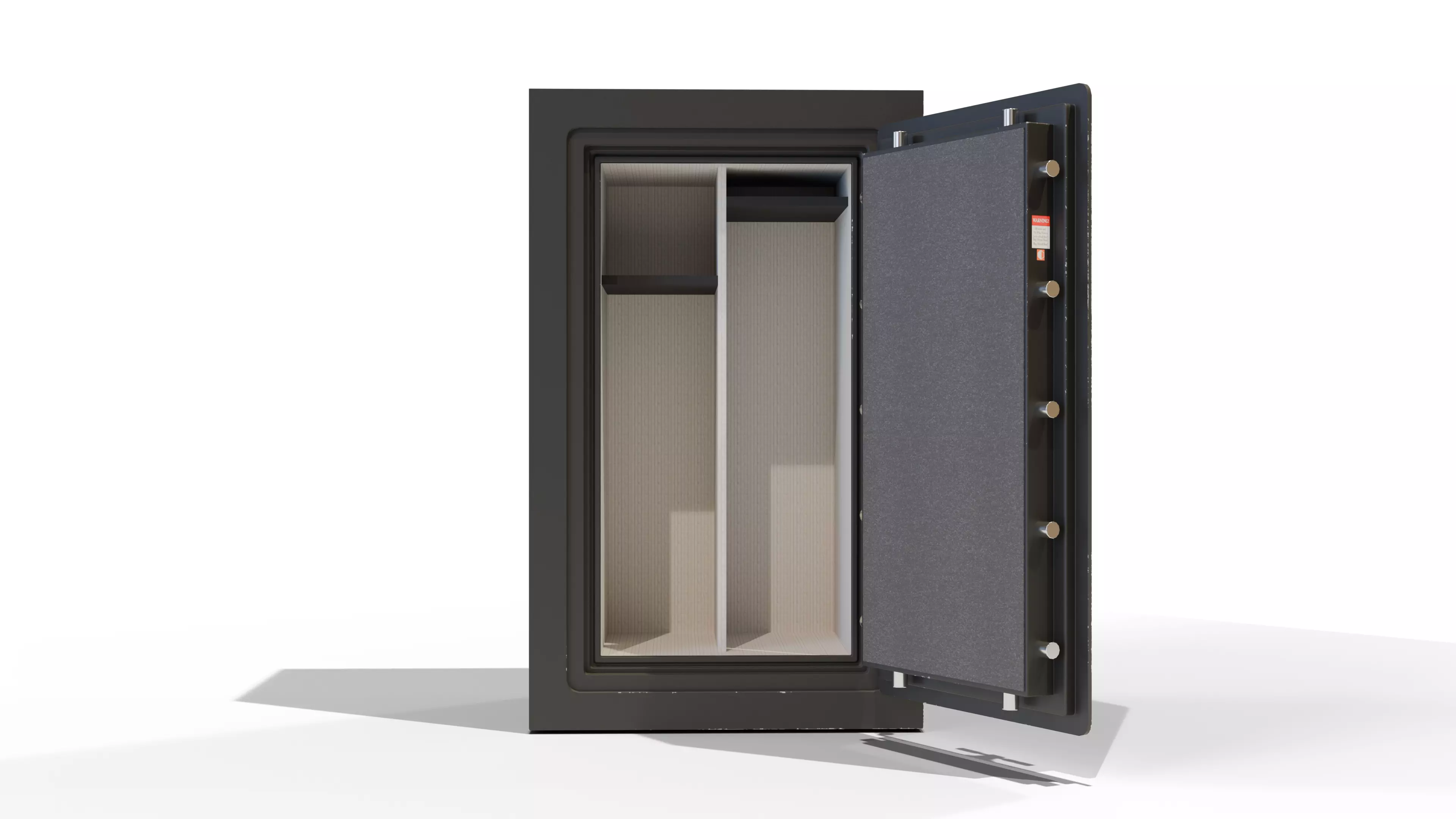 Realistic Heavy-Duty Weapon Safe - Game Ready PBR 3D Model Low-poly 3D model_2