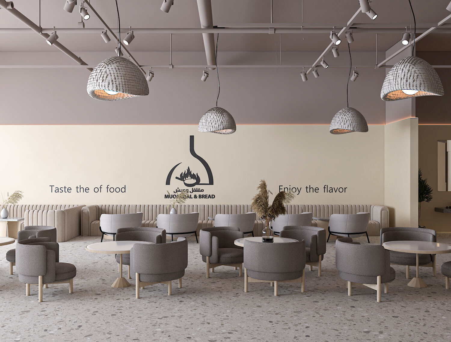 Restaurant and Cafe modern 3D model_2