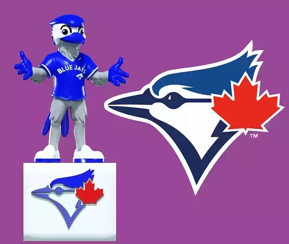 MLB - Toronto Blue Jays mascot statue - 3d print