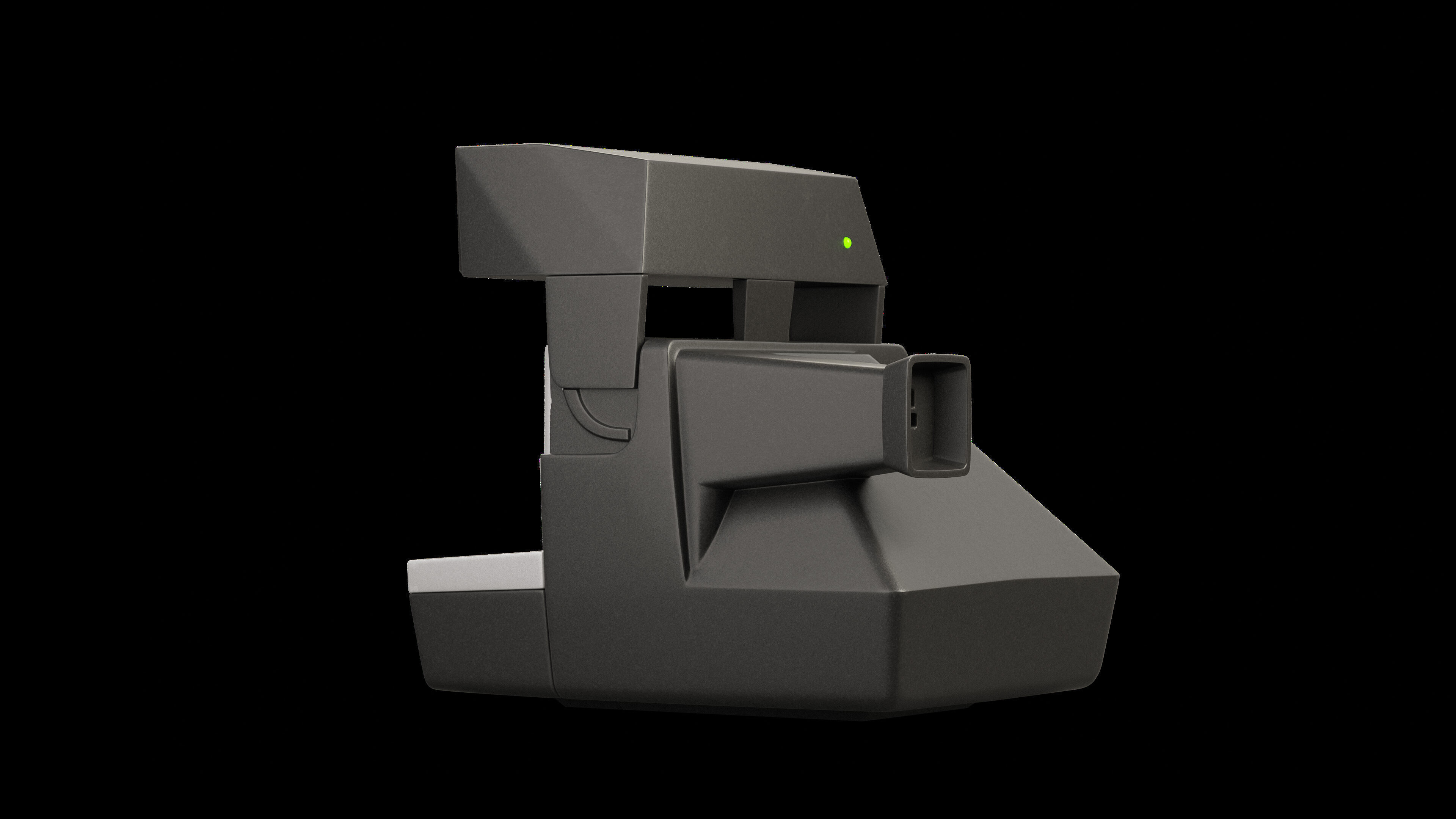 Vintage Instant Camera 3D Model  3D model_4