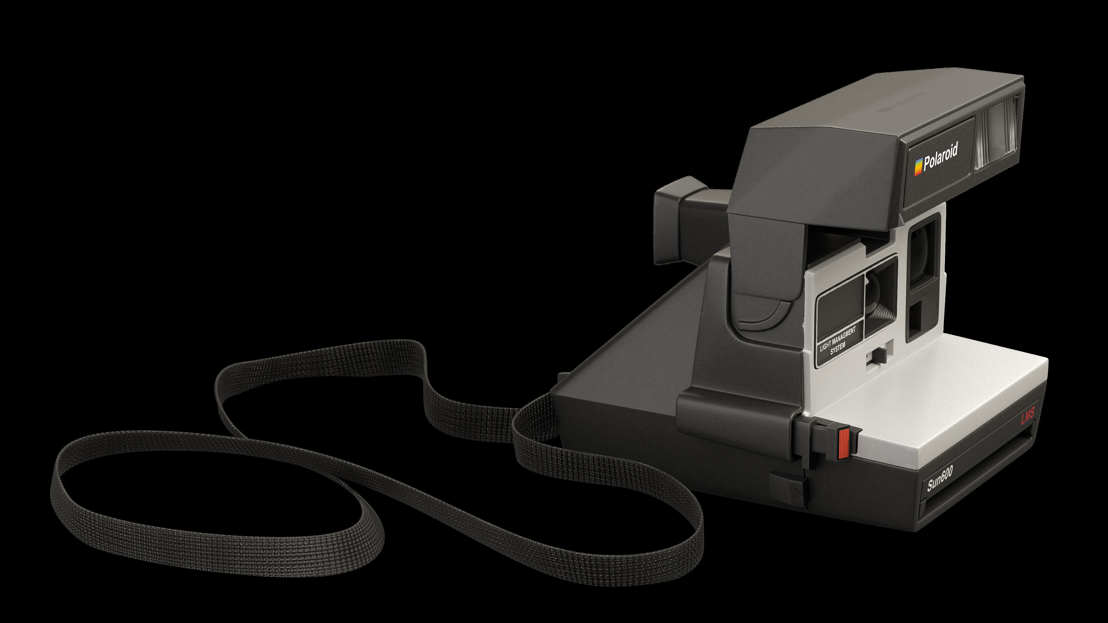 Vintage Instant Camera 3D Model  3D model_7