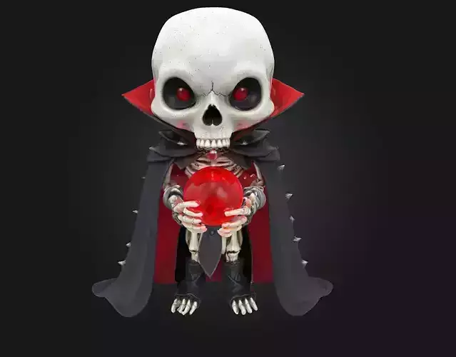 Chibi Vampire Skeleton Lord