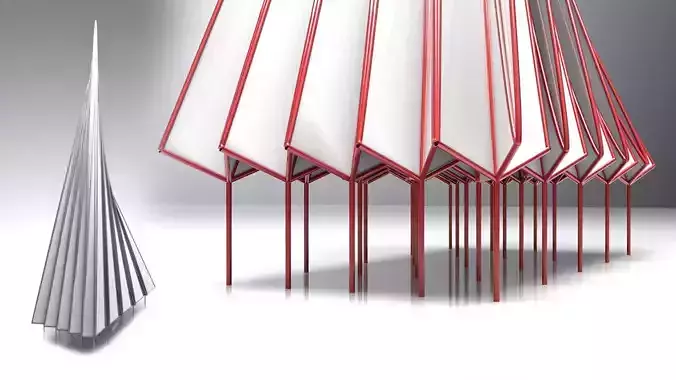 Parametric Tensile Structure Design Grasshopper Rhino Files