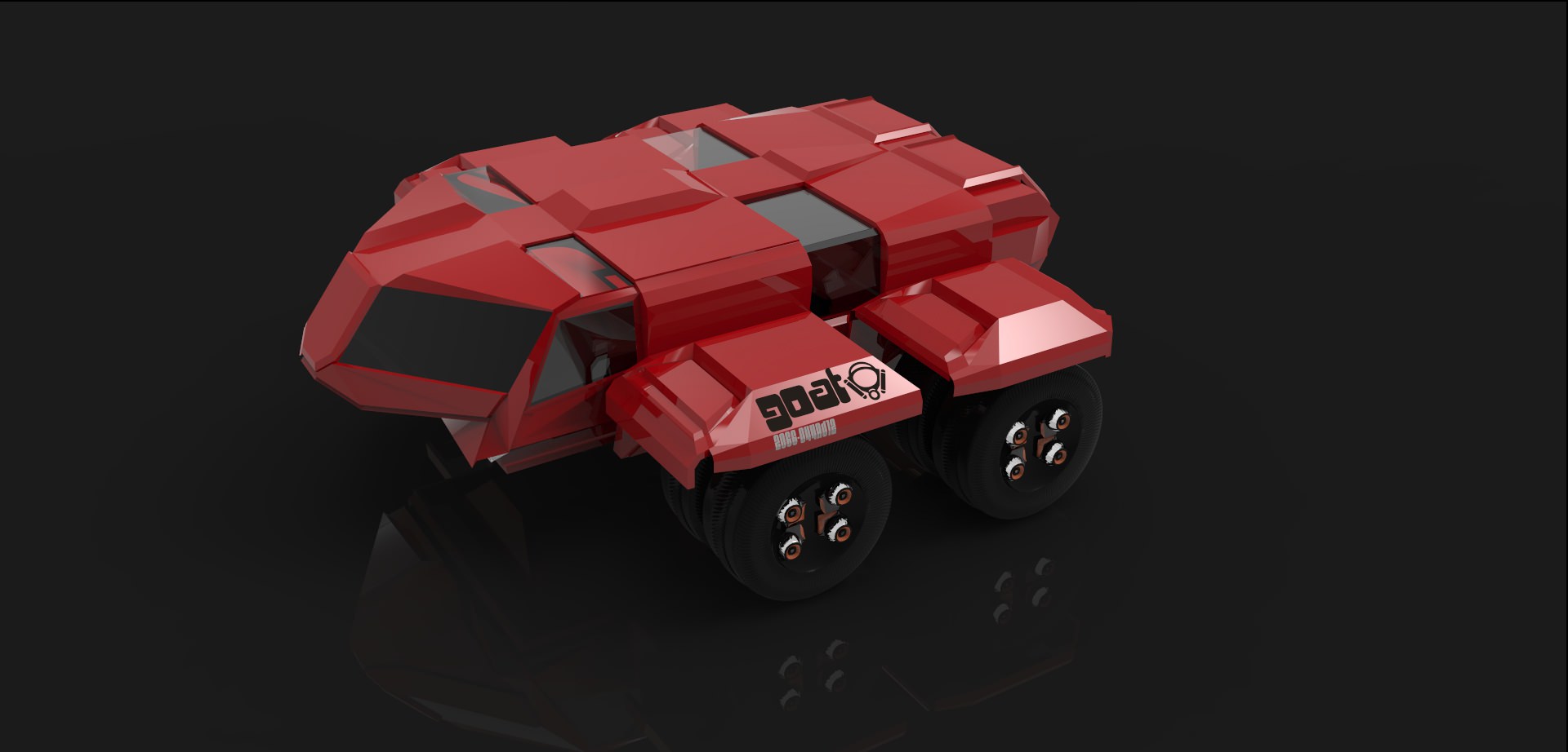 PG Goat Dreadnaught2 3D model_5