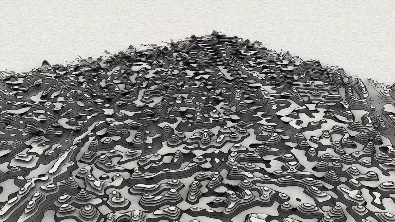 Parametric Terrain  Contours Grasshopper Rhino Files Download 3D model_0